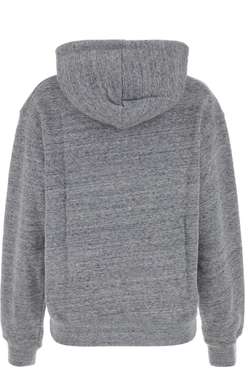 Homeware Dsquared2 Melange Grey Cotton Sweatshirt