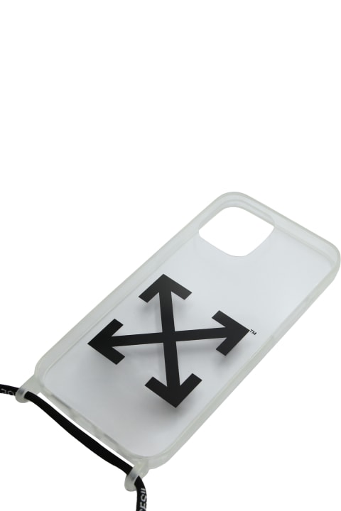 Off-White Hi-Tech Accessories for Men Off-White Printed Iphone 12 Pro Case