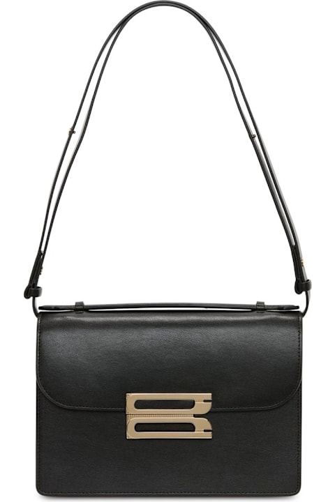 Victoria Beckham لـ Men Victoria Beckham Dorian Leather Shoulder Bag