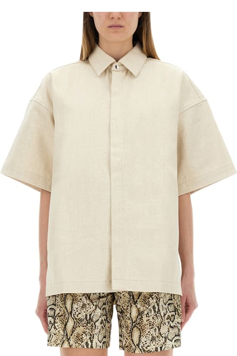Jil Sander Topwear for Women Jil Sander Heavy Cotton Shirt