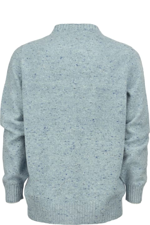 Brunello Cucinelli Clothing for Men Brunello Cucinelli Crew-neck Sweater In Wool And Cashmere Mix