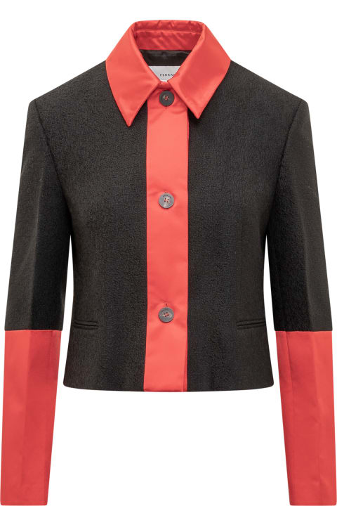 Ferragamo Coats & Jackets for Women Ferragamo Bicolor Blazer