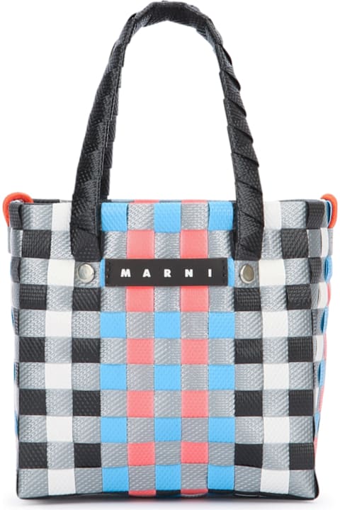 Marni for Kids Marni Mw55f Micro Basket Bag With Strap