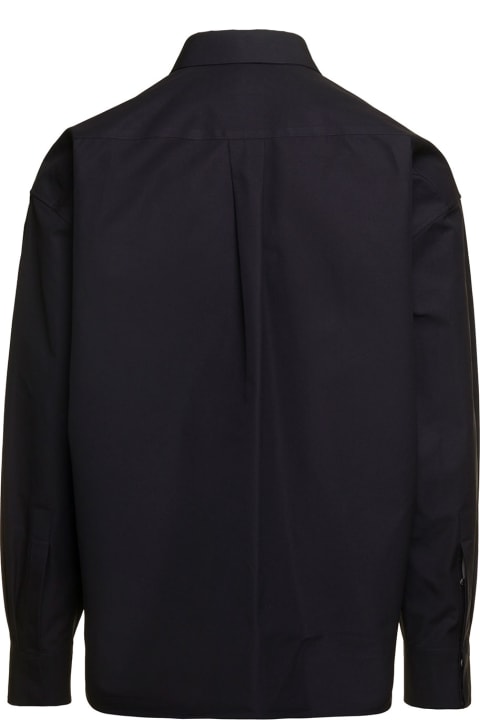 Alexander McQueen Shirts for Men Alexander McQueen Oversized Shirt With Patch Pockets With Flaps