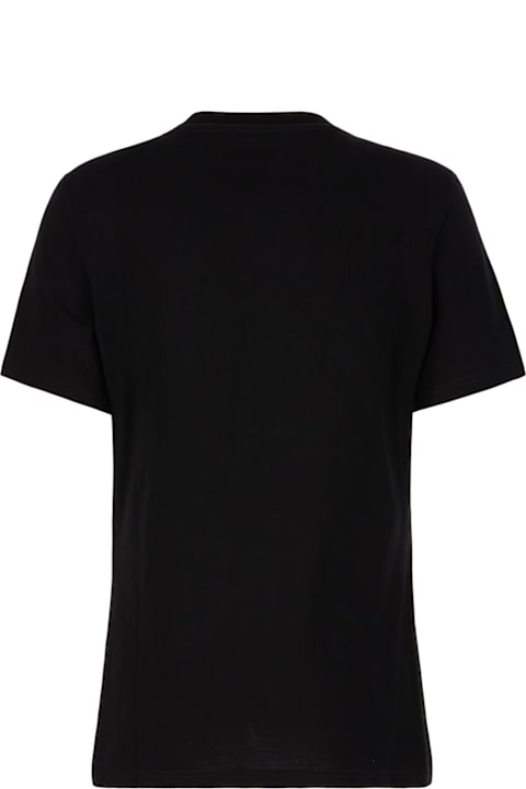 Topwear for Women Versace Black Cotton T-shirt