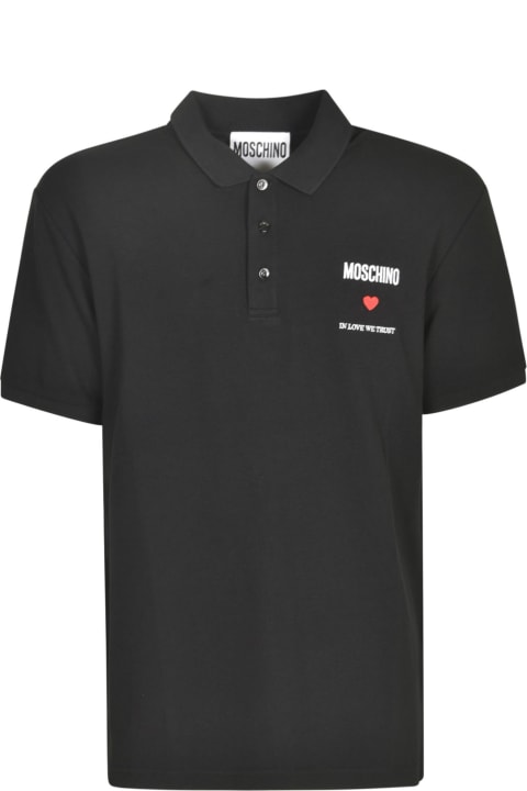 Fashion for Men Moschino In Love We Trust Polo Shirt