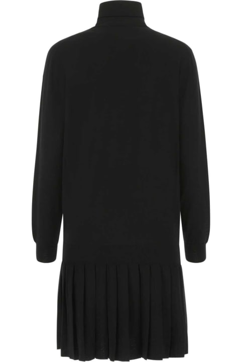 Dresses for Women Prada Black Wool Dress