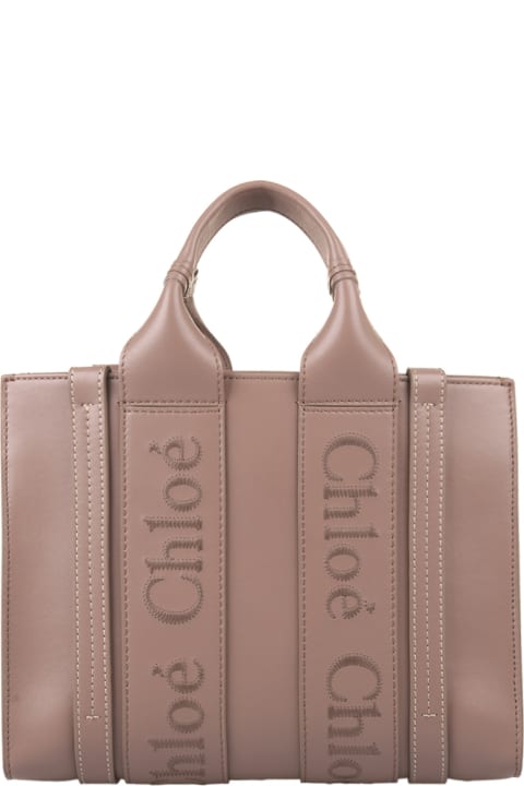 Chloé Totes for Women Chloé Woody Small Shopping Bag