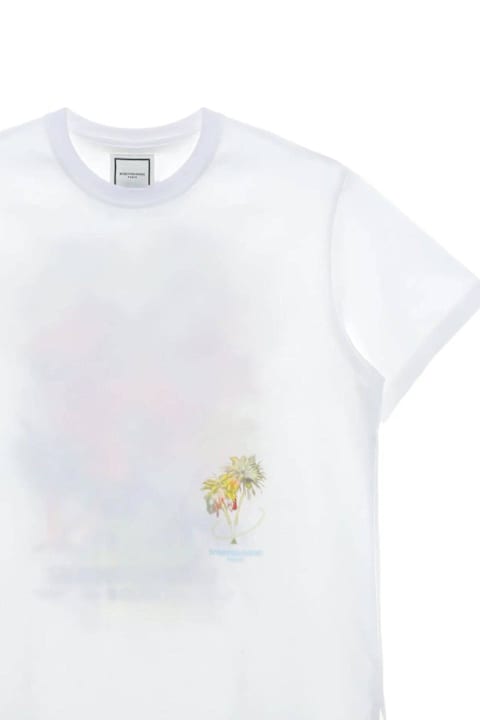 WOOYOUNGMI for Women WOOYOUNGMI Graphic Crew Neck T-shirt