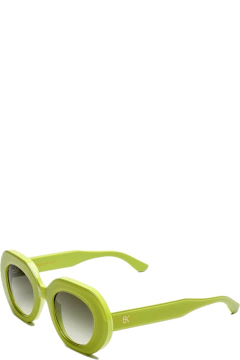 Emmanuelle Khanh for Kids Emmanuelle Khanh Emmanuelle Khanh Love 769 Glossy Granny/ Verde Sunglasses