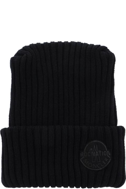 Fashion for Men Moncler Genius Moncler X Roc Nation Designed By Jay-z - Wool Hat