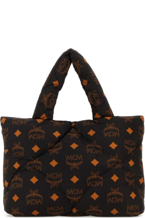 Fashion for Men MCM Printed Nylon Mã¼nchen Shopping Bag