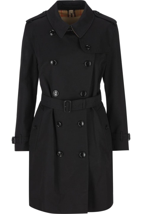 Burberry for Women Burberry Double Breasted Belted Trench Coat