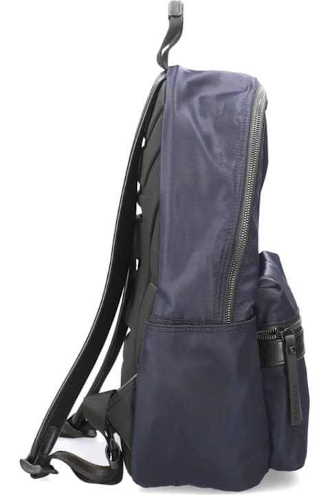 Premiata Backpacks for Men Premiata Navy Blue Blade Backpack