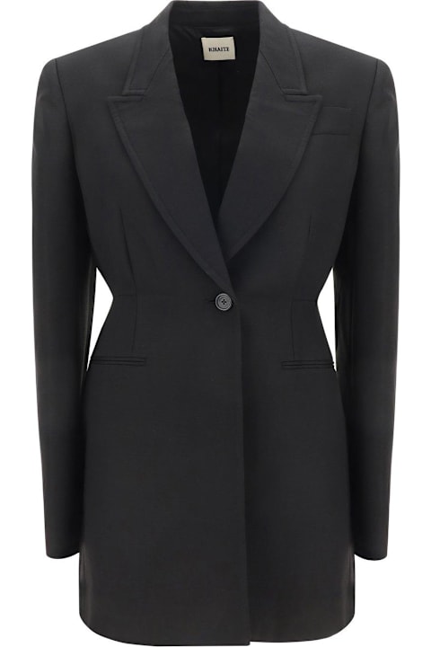 Khaite Coats & Jackets for Women Khaite Beckett Single Breasted Jacket