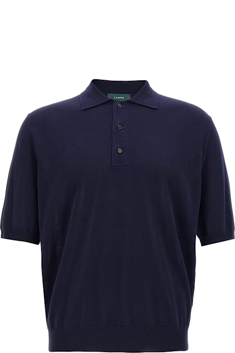 Homeware Zanone Cotton Polo Shirt