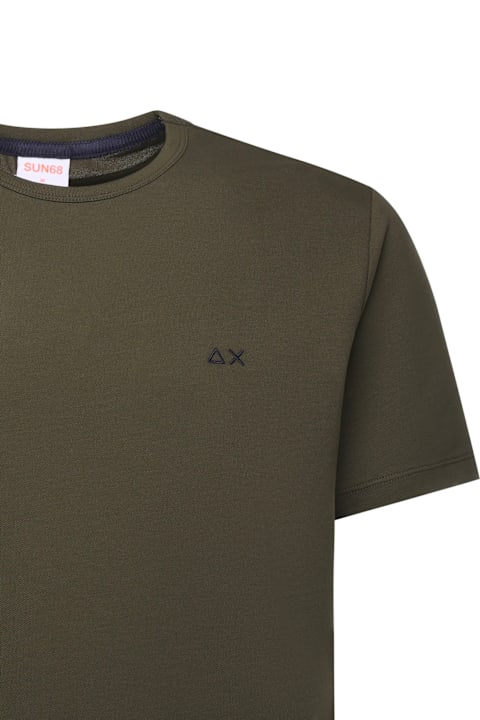 Sun 68 لـ Women Sun 68 Cotton Pique T-shirt