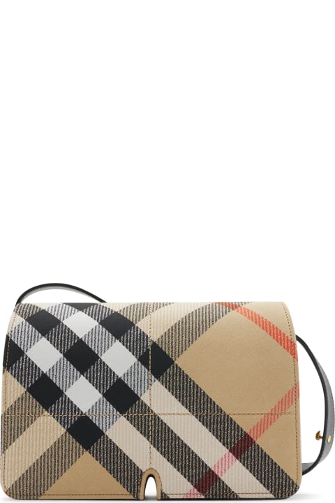 ショルダーバッグ・ポシェット Burberry Snip Shoulder Bag - Burberry - Synthetic - Pink Burberry Snip Shoulder Bag | Saks Fifth Avenue