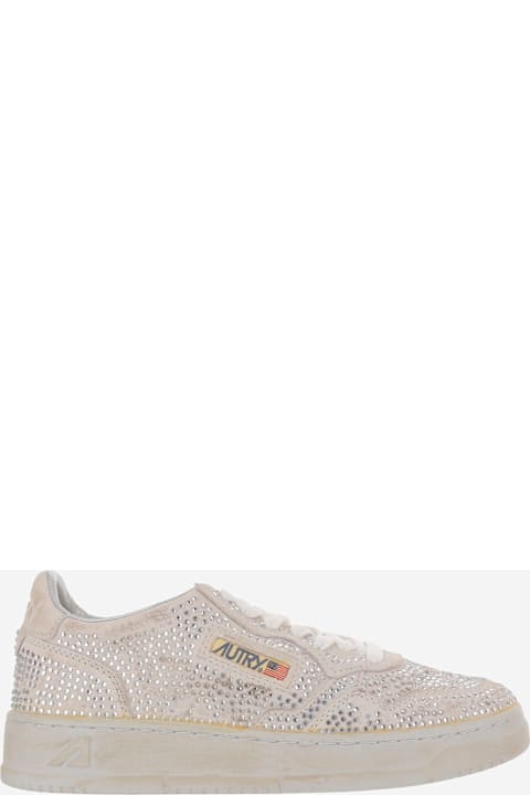 Autry Medalist Low Crystal Sneakers