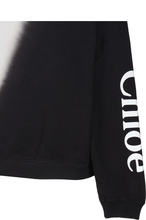 Chloé Fleeces & Tracksuits for Women Chloé Chloè Logo Cotton Sweatshirt