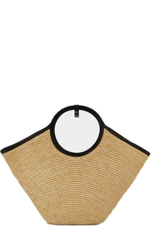Courrèges Bags for Women Courrèges Maxy Holy Ac Logo Plaque Tote Bag