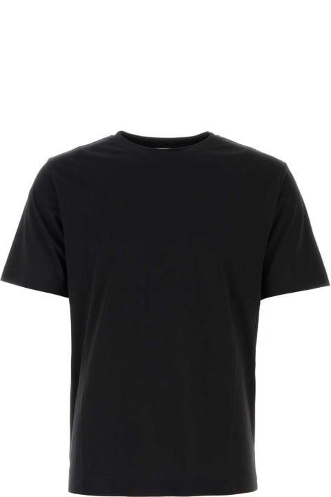 Dries Van Noten for Men Dries Van Noten Black Cotton T-shirt