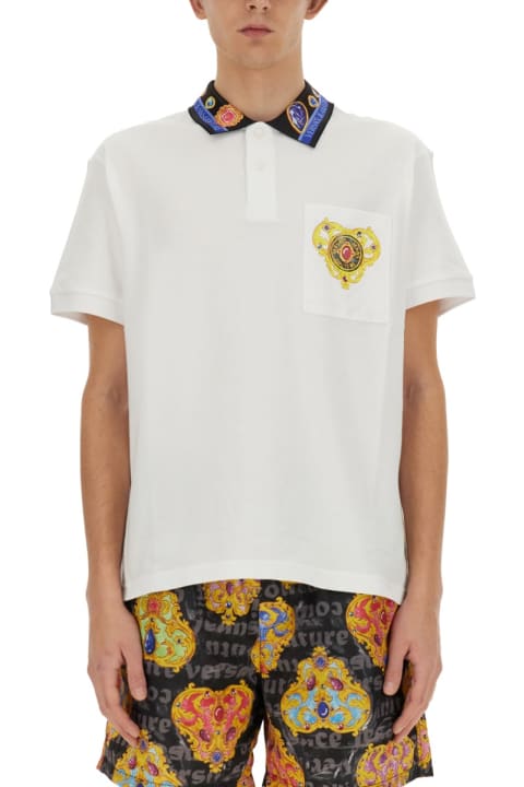 Versace Jeans Couture Topwear for Men Versace Jeans Couture Polo "heart"
