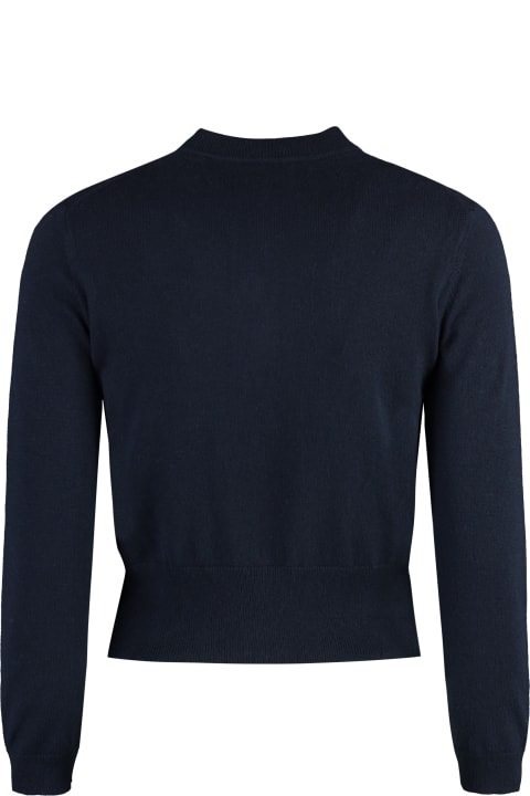 Sweaters for Women Marant Étoile Newton Logo Detail Cotton Cardigan