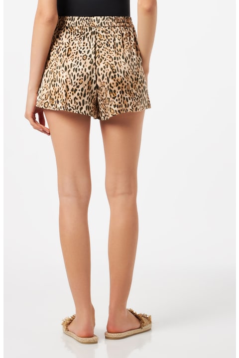 أدوات منزلية MC2 Saint Barth Animalier Print Woman Shorts
