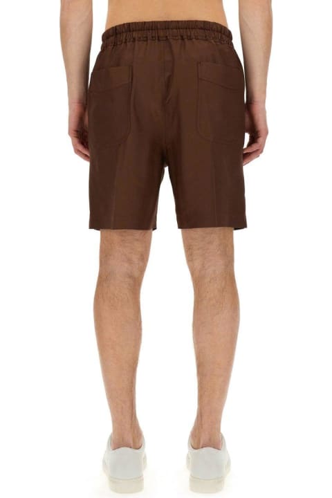 Tom Ford Pants for Men Tom Ford Drawstring Silk Bermuda Shorts