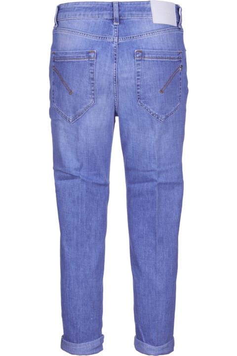 Dondup Pants & Shorts for Women Dondup Light-blue High Waisted Jeans