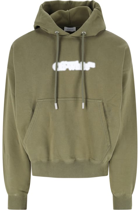 Off-White Fleeces & Tracksuits for Men Off-White 'spray Arrow' Hoodie