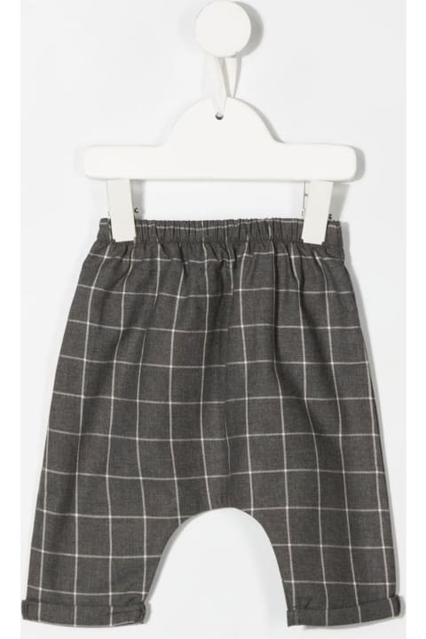 Baby Coal Check Patterned Shorts