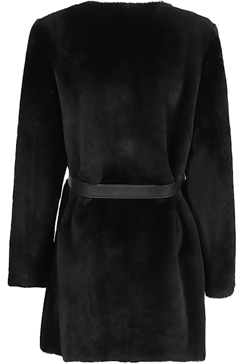 Desa 1972 for Men Desa 1972 Reversible Round Neck Shearling Caban