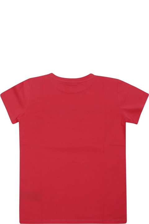 Balmain T-Shirts & Polo Shirts for Women Balmain Logo Embellished Crewneck T-shirt