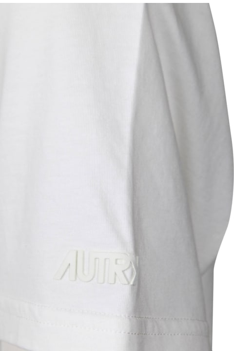 Autry for Women Autry Main Wom T-shirt In White Cotton