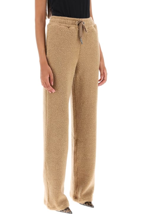 Dolce & Gabbana Pants & Shorts for Women Dolce & Gabbana Teddy Joggers