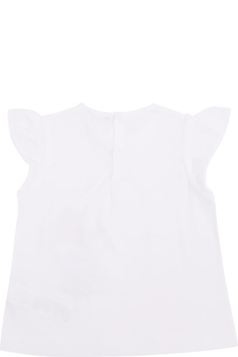 Il Gufo T-Shirts & Polo Shirts for Girls Il Gufo White T-shirt With Print