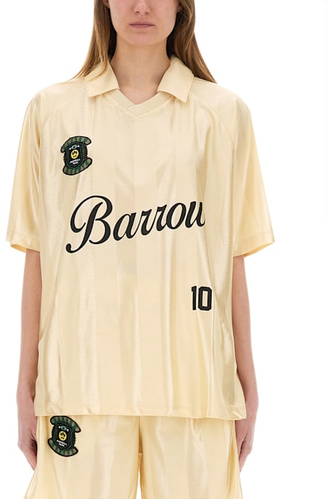Barrow ملابس علوية لـ القسم الرجالي Barrow Triacetate T-shirt