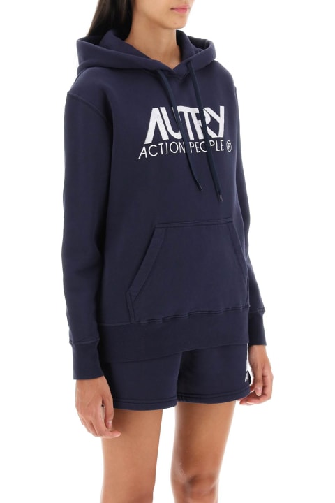 Autry for Men Autry Blue Cotton Sweatshirt