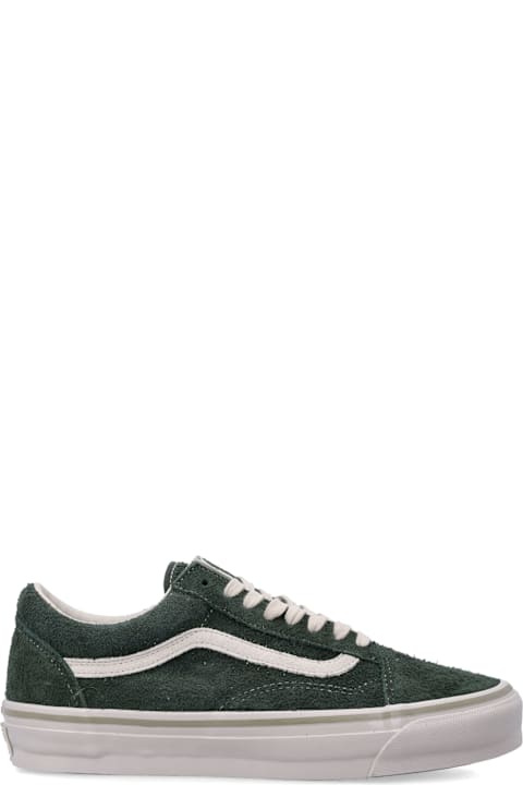 أدوات منزلية Vans Vans Lx Old Skool Green Suede Sneakers