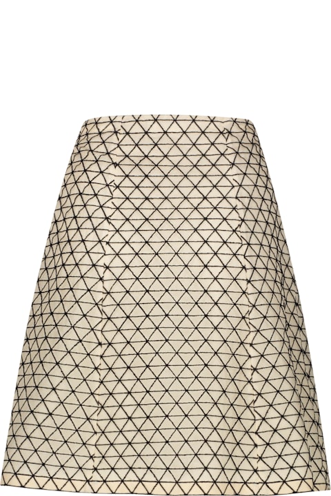 Homeware Etro Embroidered Silk Skirt