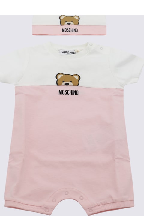 Moschino Sweaters & Sweatshirts for Women Moschino Pink And White Jumpsuit