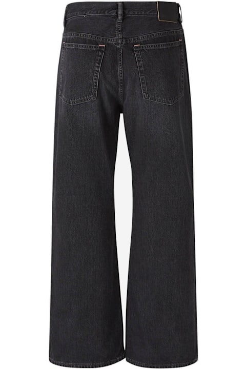 Acne Studios Jeans for Women Acne Studios 2021f High-rise Logo Patch Jeans