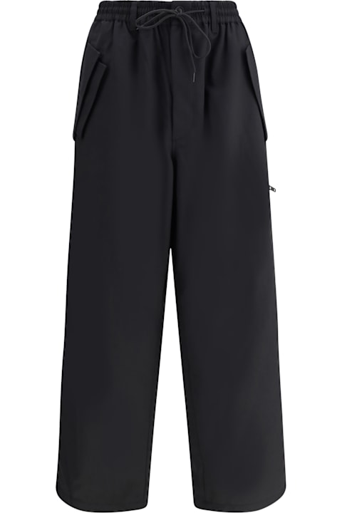 Y-3 for Kids Y-3 Wool Straight-leg Pants