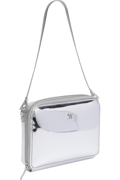 Courrèges Shoulder Bags for Women Courrèges Mirror Chained Cloud Bag