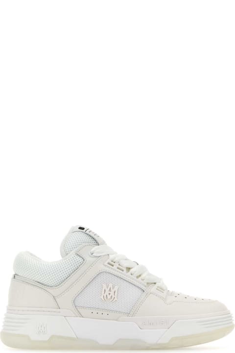 AMIRI Sneakers for Men AMIRI White Leather And Fabric Ma-1 Sneakers