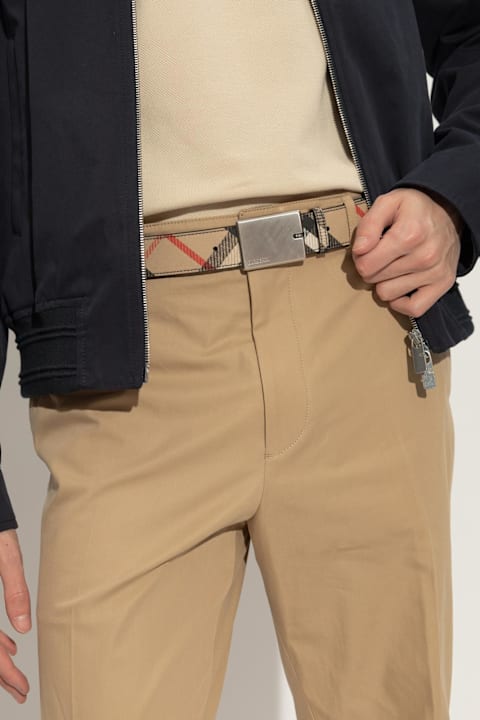 Burberry Belts for Men Burberry Burberry Reversible Belt