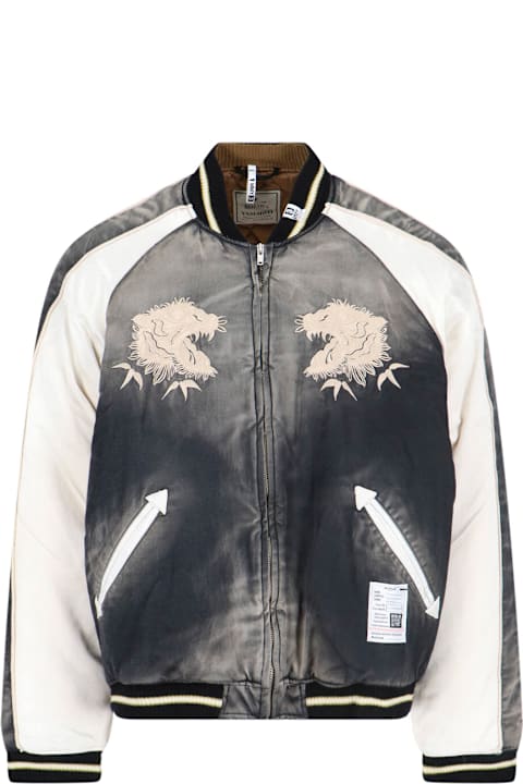 Mihara Yasuhiro لـ Men Mihara Yasuhiro "souvenir" Bomber Jacket