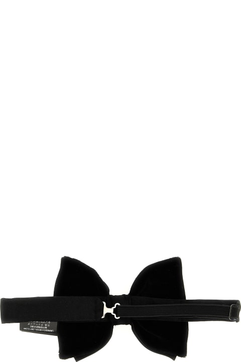Dsquared2 Ties for Men Dsquared2 Satin And Velvet Bow Tie